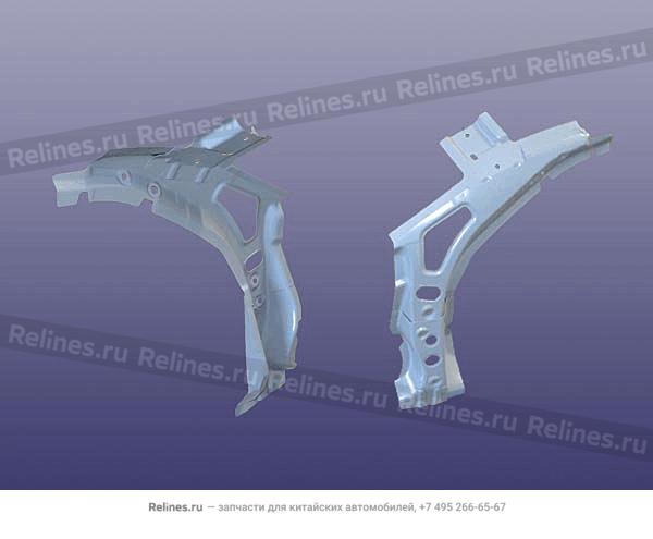 Reinforcement panel-pillar c RH - J52-8***60-DY