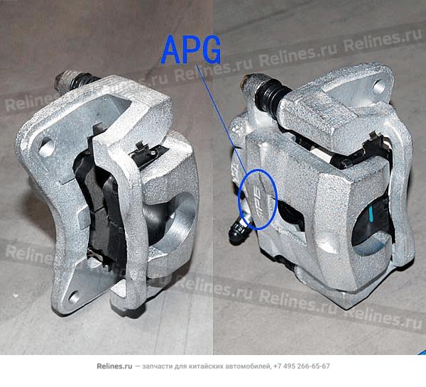 FR brake caliper-rh - S21-6***01060