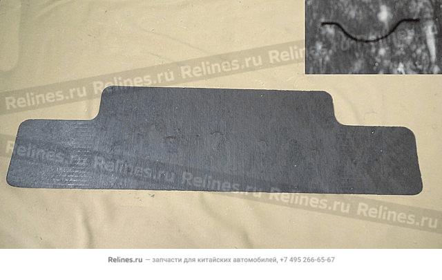 FR resistance rub plate,RR floor spare w - 55312***W09A