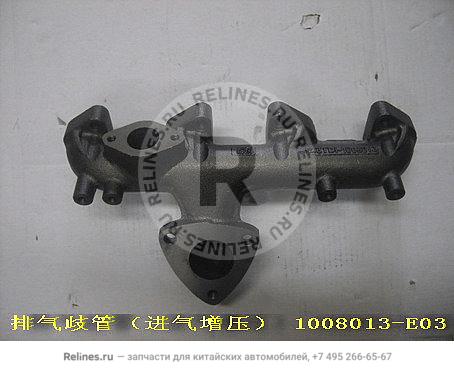 Exhaust manifold(intake supercharge) - 1008***E03