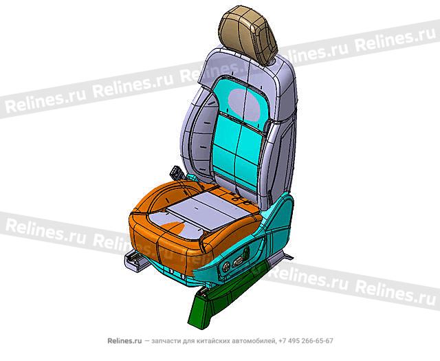 FR seat assy LH - 680010***09A86