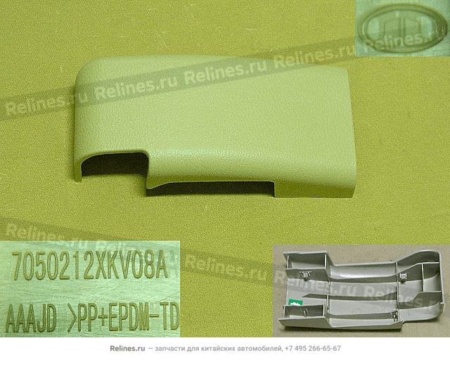 Rrh seat FR foot cover,RH - 705021***08AE3