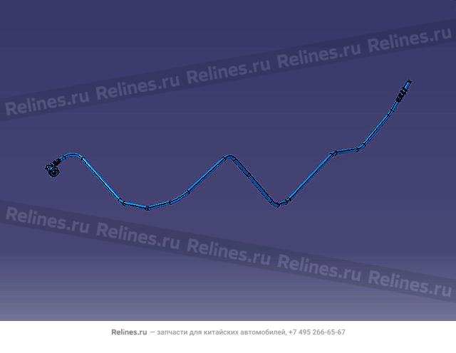 Fuel evaporating pipe - 11300***W09A