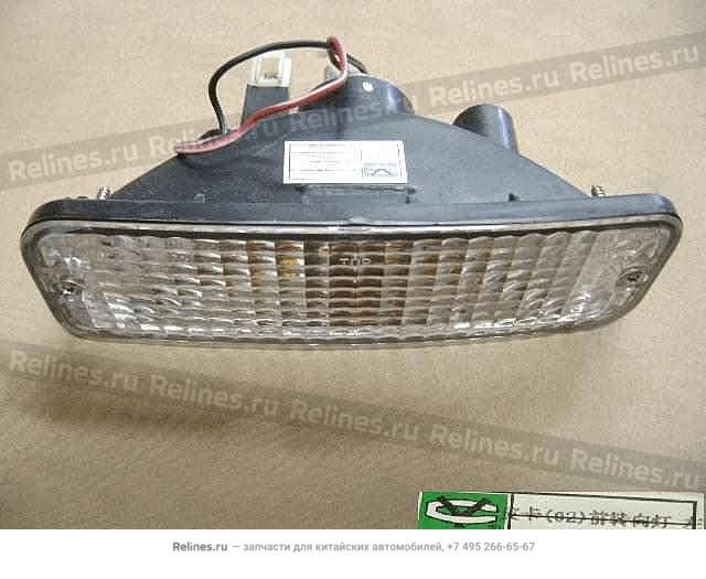 FR bumper lamp assy LH(02) - 41110***22-B1