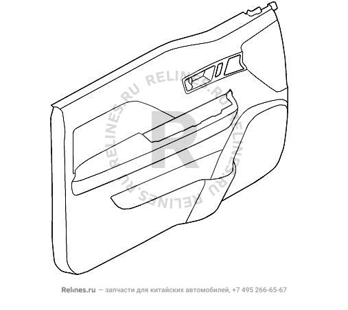 Trim panel front door LH - 610210***PXA86