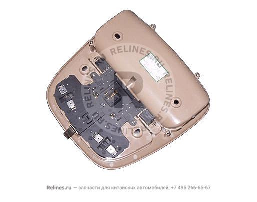 Roof lamp assy-fr