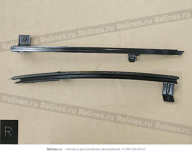 FR glass rail assy-fr door RH - 61011***Y00A