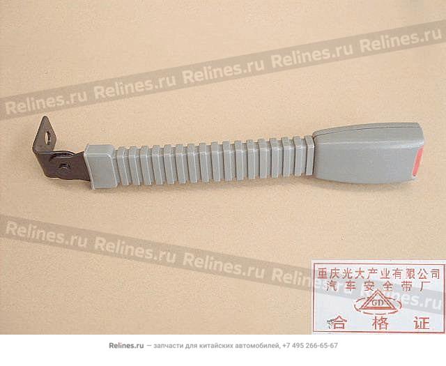 Buckle assy seat belt(dark gray) - 581103***0-B1CK