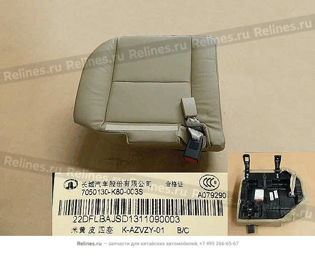 Cushion assy-rr seat LH - 705013***0-003S