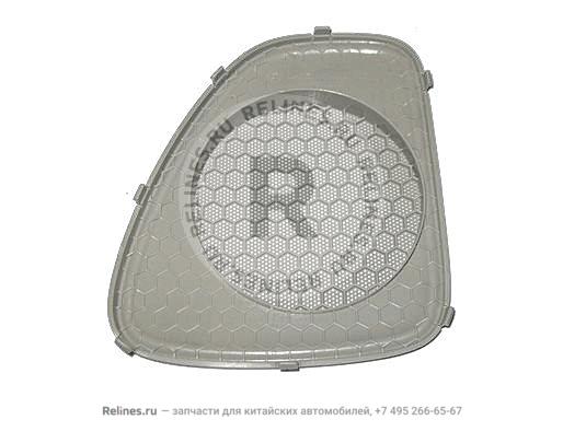 Cover L speaker-door-frt.