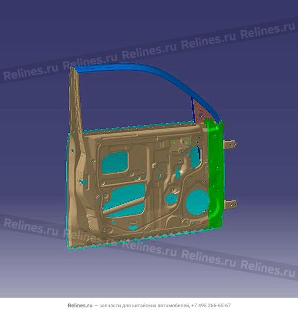 Дверь передняя левая - T11-61***0BA-DY