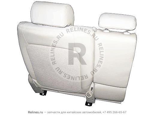 Seat assy-rr row LH