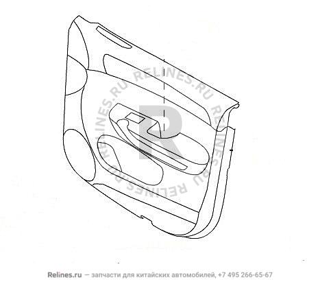 INR panel assy-fr door RH