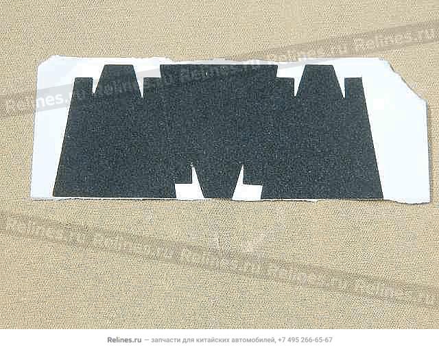 FR guard panel damping felt,LH - 530501***08A86