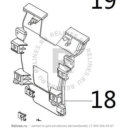 FR/RR air duct - 81001***V08B