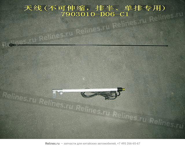 Antenna assy(static dr ls/c/d) - 79030***06-C1