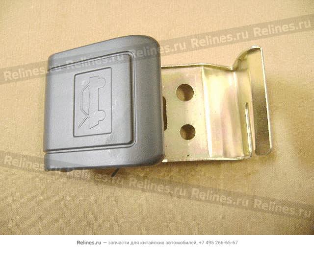 Handle-engine hood lock(04 06GRAY)