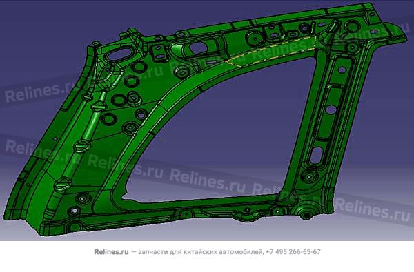 Панель боковины задняя правая внутренняя