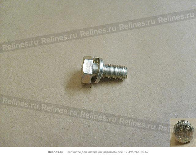 Combined hex end bolt&flat end washerЈЁM8ЎБ18) - Q1***18