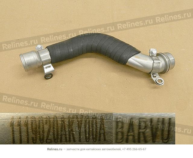 Air intake pipe assy intercooler - 11190***Y00A