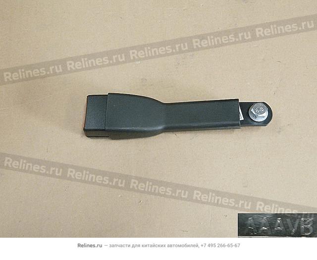 Buckle assy-fr seat belt RH - 5811400***0-0084