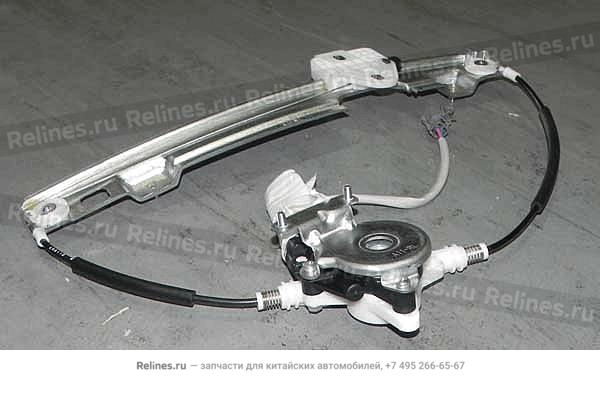 Glass regulator-rr door LH - A15-6***10EA