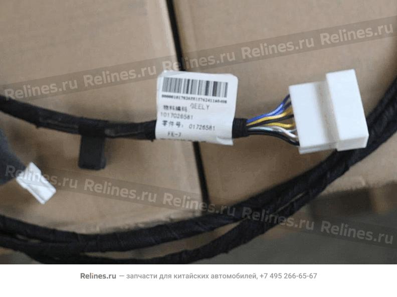 Assy,room lamp wire harness