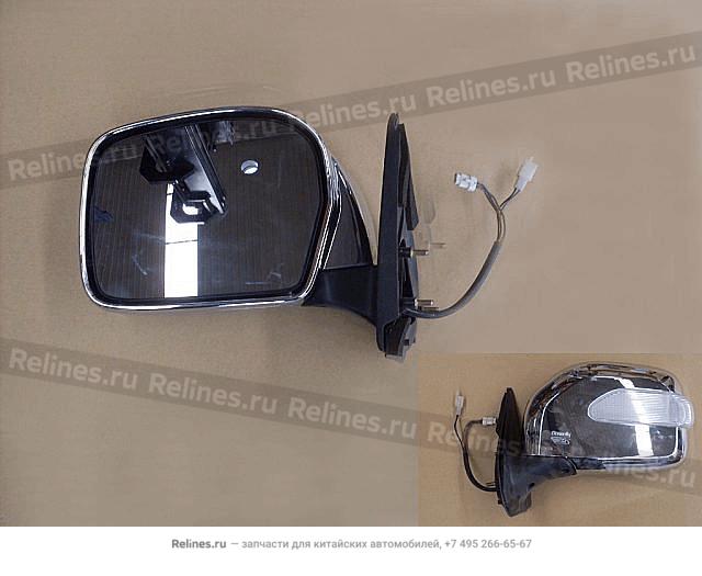 Electroplated power side mirror LH(with - 82021***01-B1