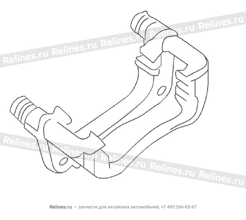 RR brake caliper subassy,RH