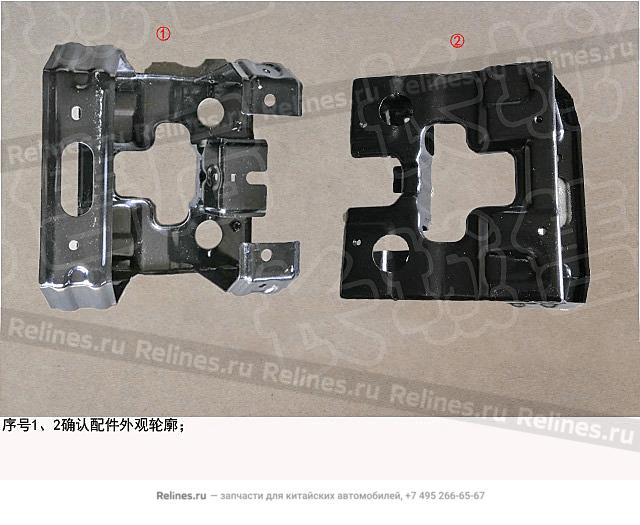 RR mounting brkt assy,secondary inst pan - 51011***V08B