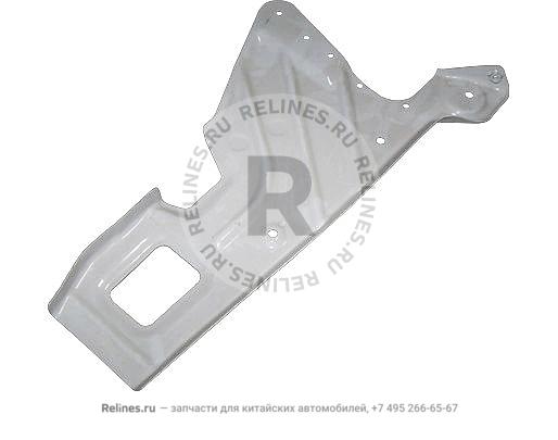 Support plate - front wheel apron RH - B11-8***60-DY