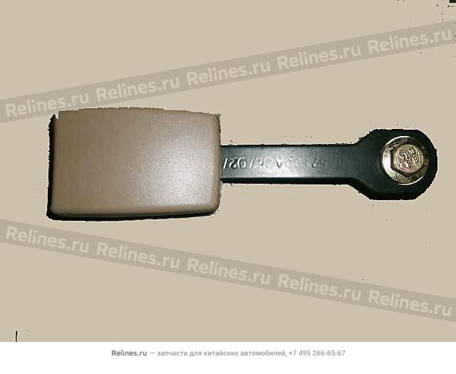 Buckle assy assistant driver seat belt - 581140***0-1213