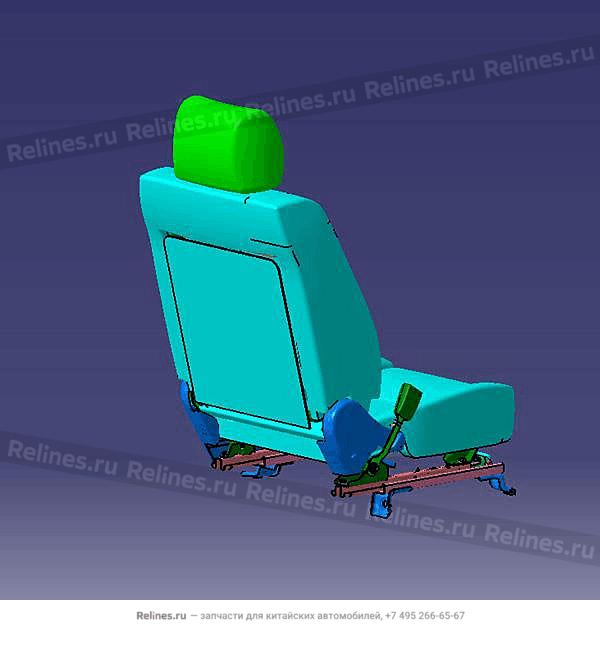 FR seat assy-lh - A21-6***10BP