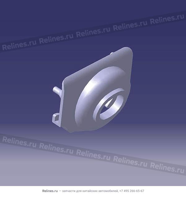 Foot pad-fr seat track RH - F02-***117