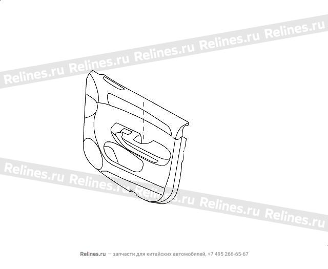 INR guard plate assy FR door RH - 61024***W09AB