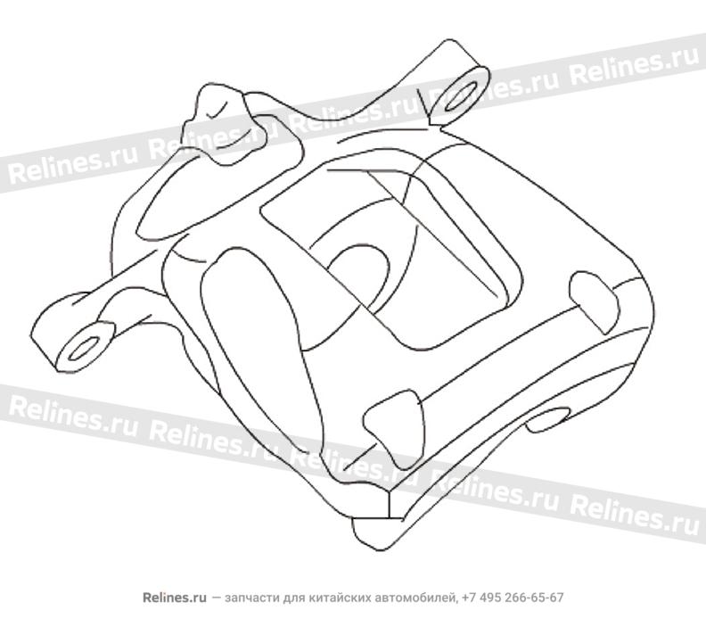 FR brake caliper subassy,LH