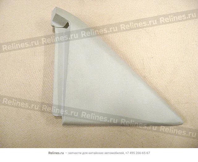 Triangular panel-door mirror RH(yellow) - 820201***0-0311