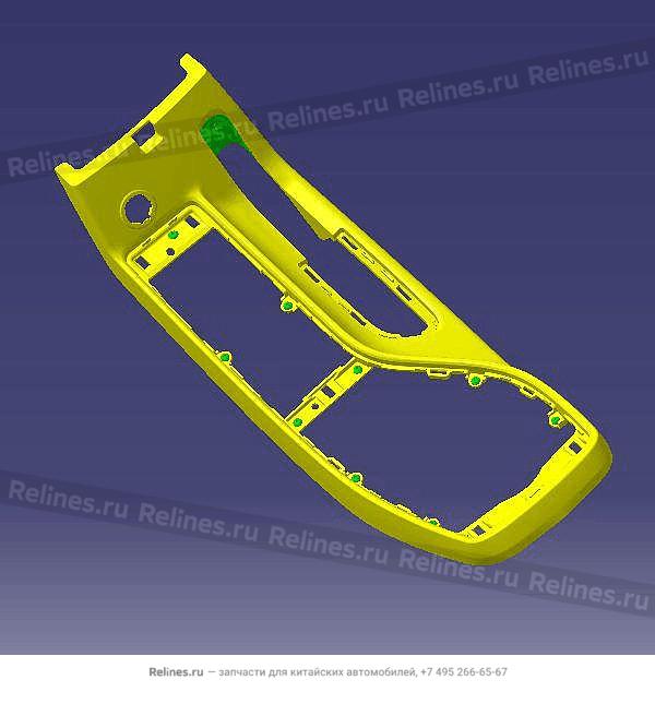 Trim ring-floor console