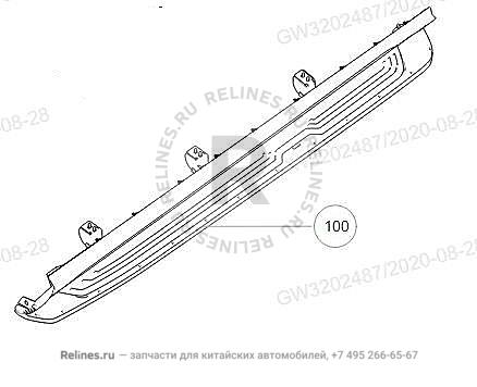 Порог-ступенька - 51501***N04A