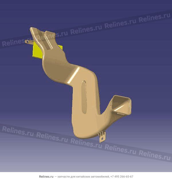 Воздуховод правый пласт. all model