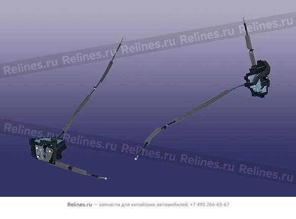 Замок передней правой двери - T21-***020