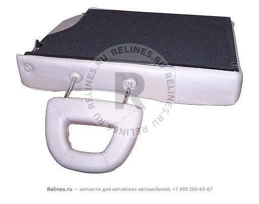 Backrest cushion assy - RR row RH