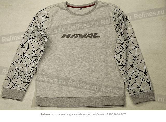 Толстовка светло-серая XXXL / 190см - CSJ***84X