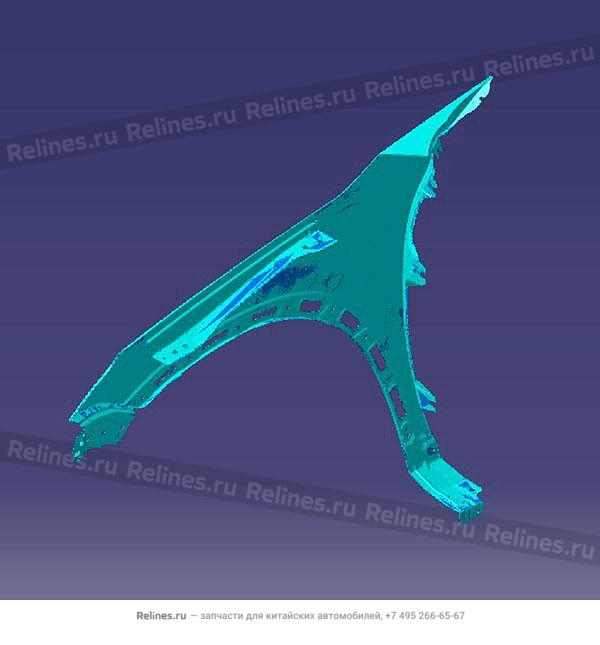 Крыло переднее правое