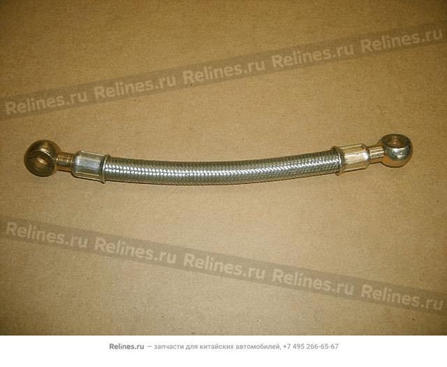 Oil inlet pipe-vacuum boost pump