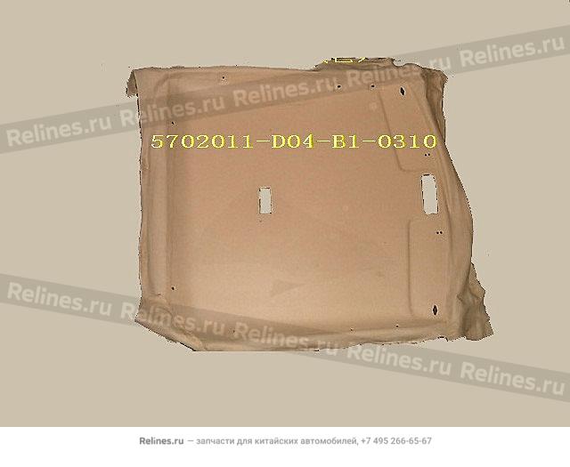 Roof liner(dr L yellow) - 5702011-***B1-0310