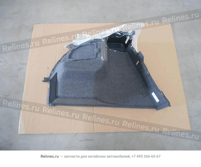 RH trim panel assy, trunk compartment