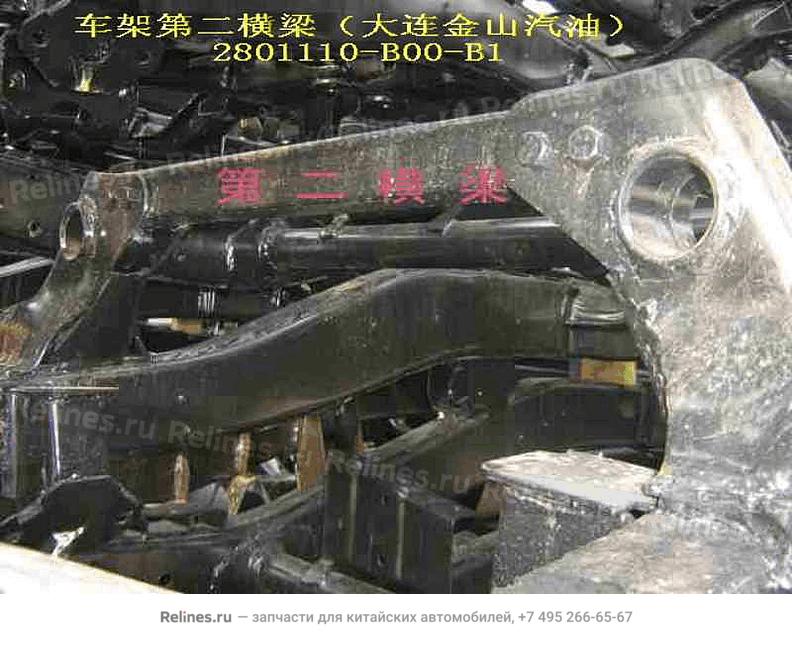 Frame crosstie assy no.2(diesel)