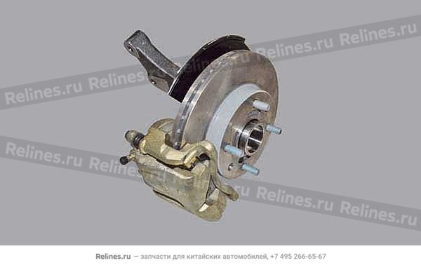 FR steering knuckle LH with disc brake - B14-***007