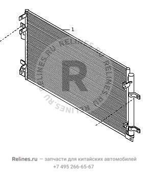 Радиатор кондиционера в сборе